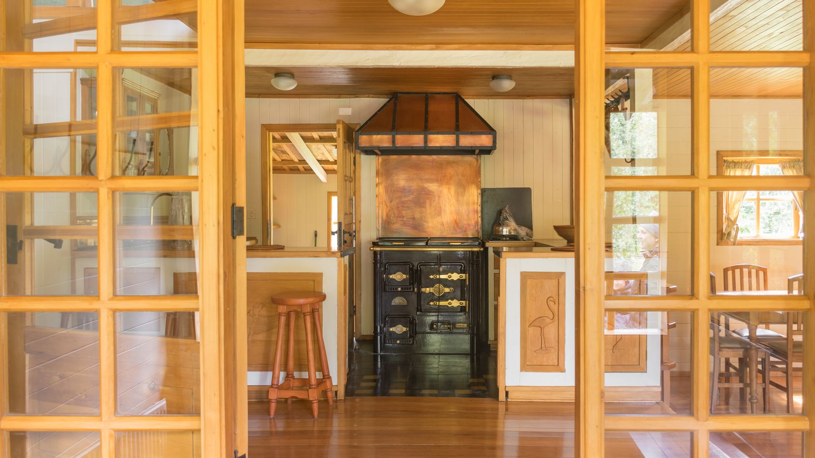 A practical family command center with calendar and paper inbox