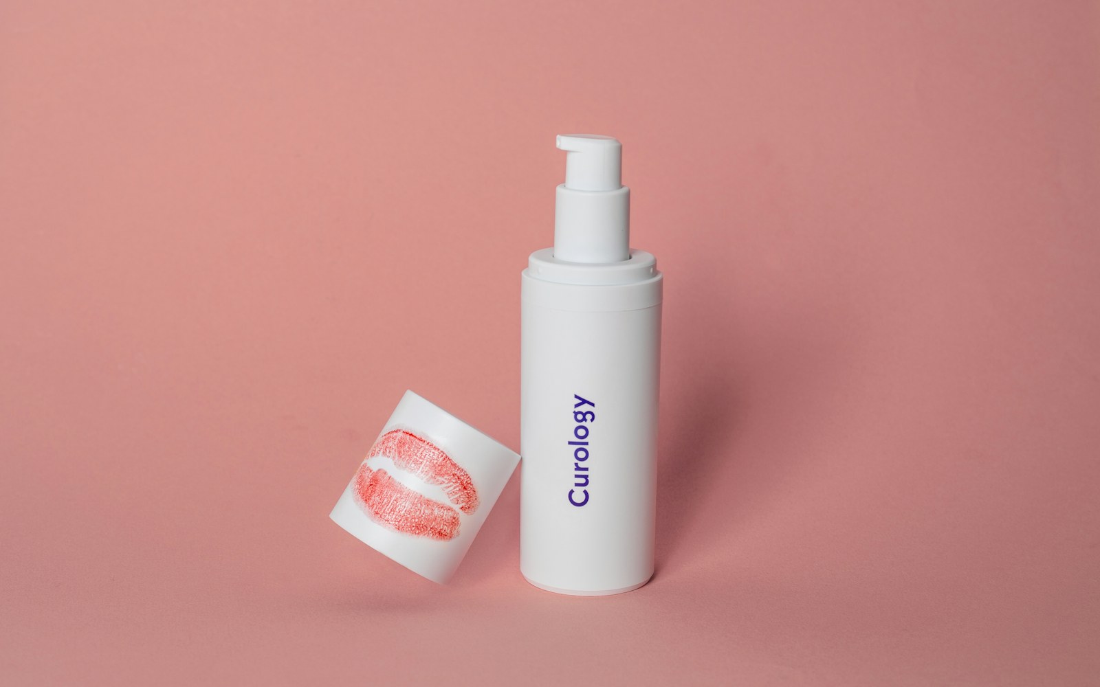 A simple exfoliant product in a calm real bathroom routine